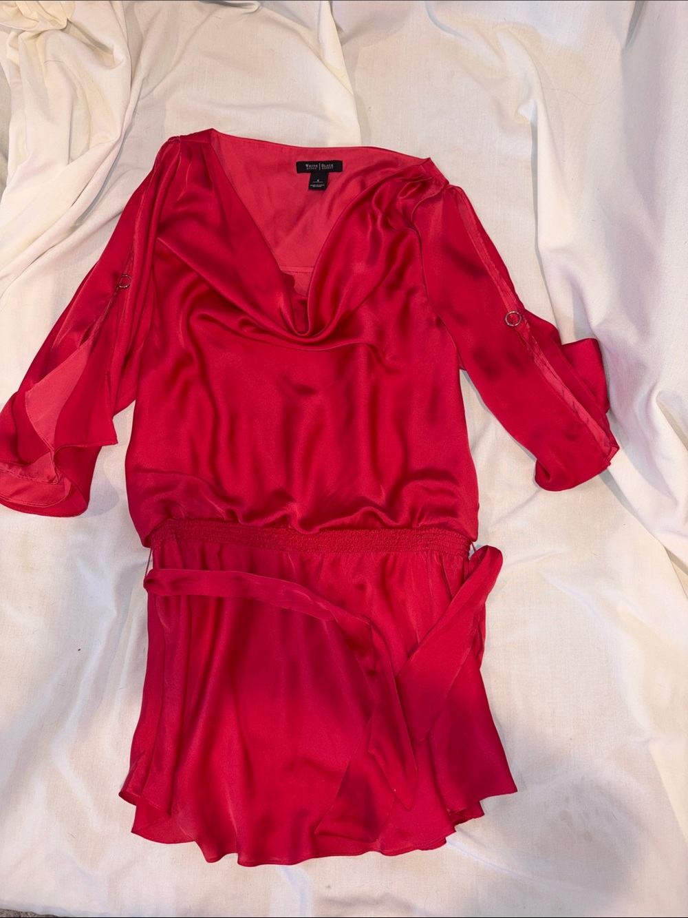 White House Black Market Red Dress - Picture 4 of 12